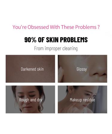 PDRN Pink Face Foam Cleanser Gentle Deep Facial Cleansing Wash for Pore Care & Hydrating Skin Daily Skincare Cleansing with Soft Rich Foaming 5oz face cleanser - Buy Online on GoSupps.com