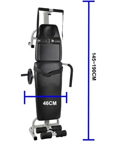 Home Use Cervical Spine Extension Stretcher Device Cervical and Lumbar Traction Bed Lumbar Traction Device for Lumbar Strain and Minor Injuries (46cm Wide) - Buy Online on GoSupps.com