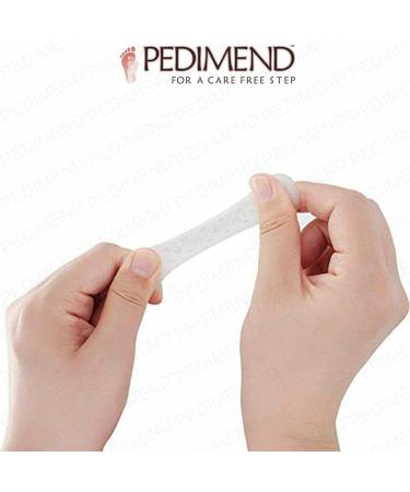 Smooth & Breathable Gel Toe Caps Toe Protectors Soft Toe Sleeves for Blisters Corns Hammer Toes Ingrown Toenails by PEDIMEND Foot Care (2 Pair - 7.98 (Each 3.99)) - Buy Online on GoSupps.com