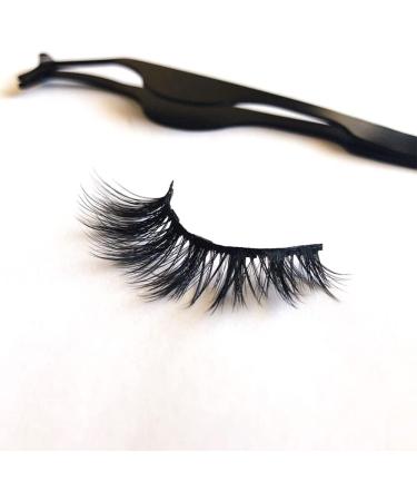 Magnetic Eyelashes Kit Waterproof Magnetic Eyeliner Reusable Magnetic Eyelashes with Eyeliner False Eyelashes with Tubes of Eyeliner & Tweezers (Black Style 01 (3 Pairs)) - Buy Online on GoSupps.com