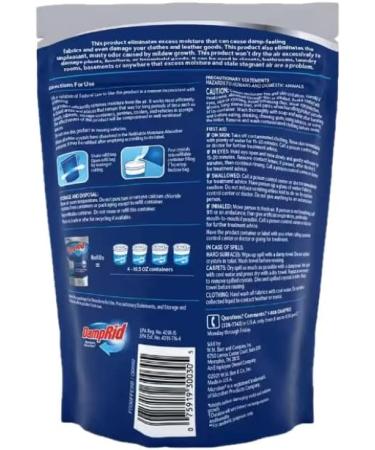 DampRid FG30K Moisture Absorber Refill 42-Ounce (Pack of 3) - Buy Online on GoSupps.com