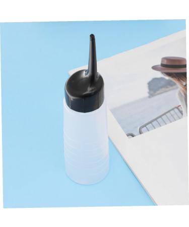 Lot de 4 Flacons Applicateurs Transparents 120 Ml Embout Inclin pour Coloration Capillaire Professionnels Salon Coiffure Doseur Pr cis - Buy Online on GoSupps.com