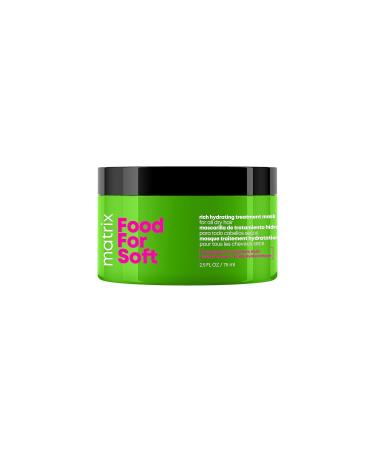 Matrix Masque Hydratant Cheveux Secs Tr s Secs Enrichi en Acide Hyaluronique et Huile d'Avocat Food For Soft 75 ml