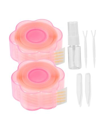 NUSITOU 1 Set Lace Double Eyelid Sticker Girls Stickers Eyelid Strip Invisible Double Eyelid Stickers Eyelid Tap Makeup Supplies Eye Lift Tape for Droopy Lids Foreign Trade Eye Patch 5.3x5.3cm As Shown 1