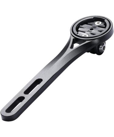 Dymoece Integrated Bike Computer Mount - Aluminum Alloy Handlebar Mount for Garmin Edge 130/200/500/510/520/810/820/1000/1030 & GoPro - Black - Buy Online on GoSupps.com