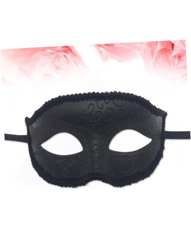 DOITOOL Eye Mask Black Halloween Costumes Unique Masquerade Mask Makeup Male and Female Mask Dreses Party Mask Wedding Masquerade Ball Eye Costume Party Men and Women Prom Halloween Masks - Buy Online on GoSupps.com
