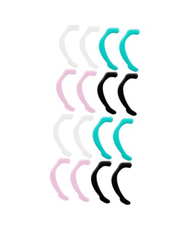 JECOMPRIS 8 pairs ears made of silicone for glasses earreme masks accessories mask attachment mask hook hanging hooks for rear ear mask glasses ear clip ear