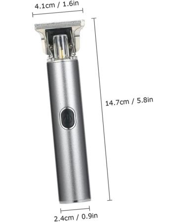 FRCOLOR 1 Set Special Carving Clippers Electric Trimmer Grooming Electric Electric Shaver Men Razors Shaver for Men USB Charging Trimmer Cutting Tool 14.7X2.4X2.4cm Silver - Buy Online on GoSupps.com