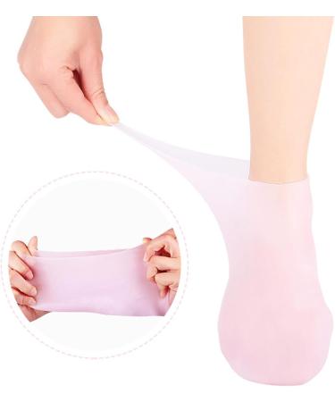 Acpetdr Moisturizing Silicone Socks for Women Silicone Socks Foot Mask Exfoliating Beach Protective Gel Socks Anti Slip Aloe Socks for Dry Cracked Feet Calluses Foot Care - Buy Online on GoSupps.com