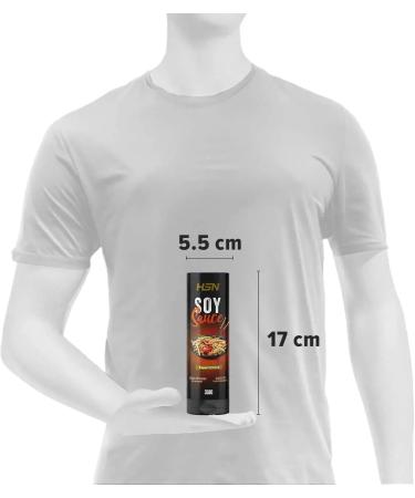 HSN Soy Sauce - 0% Fat 100% Flavour - by HSN | 350g 35 doses per serving | Low Sugar & Calorie | Minimal Additive Use | Drip C - Buy Online on GoSupps.com
