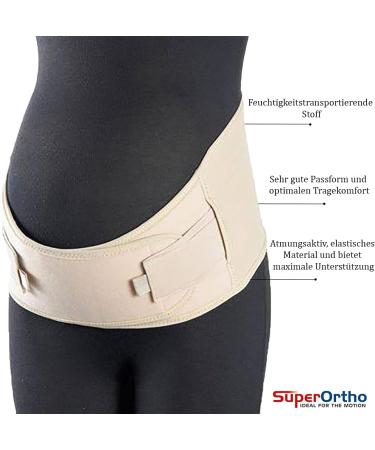 Buy Super Ortho Pelvic Brace - Pregnancy Belly Band & Support for Back Stomach & Waist - XL Size - International Shipping Available - Buy Online on GoSupps.com