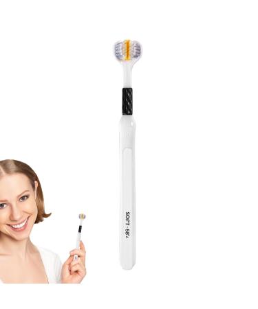 Demaxiyad Extra Soft Toothbrushes for Adults - 3-Pack Non-Slip Handles & Soft Bristles for Gentle Tooth Cleaning | Ideal for Men & Women - Buy Online on GoSupps.com