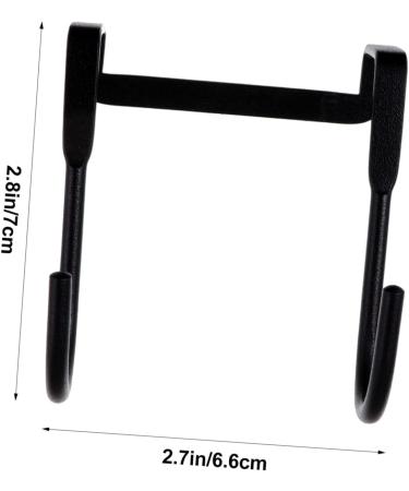 PRETYZOOM Double Hook 3pcs Hook up Heavy Duty Clothes Rack Coat Hangers Clothes Hanger Multipurpose Hook No Nails Drawer - Buy Online on GoSupps.com