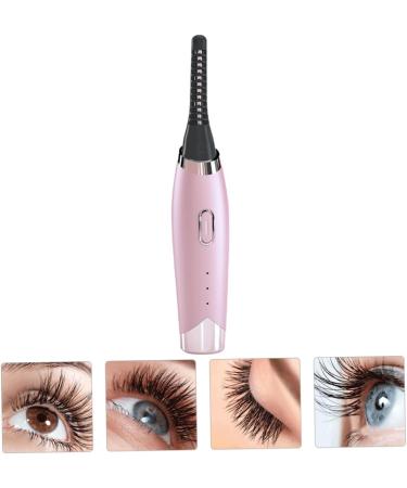 DOITOOL Eyelash Curler Heated Curler Mini Natural Eye Lashes Curling Eyelash Brush Eyelash Curling Clips Heated Eye Lash Curler Hot Lash Curler Pink Curling Iron Abs Electric - Buy Online on GoSupps.com