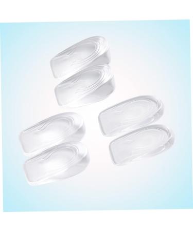 Didiseaon Gel Shoe Inserts - 3 Pairs Breathable Height Increasing Insoles for Men & Women Clear & Comfortable for All-Day Lift - Buy Online on GoSupps.com