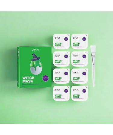 Witch Facial Mask - 8 Pcs Deep Hydrating & Moisturizing Face Masks for Anti-Wrinkle Pore Shrinking Firming Skin Care - Buy Online on GoSupps.com