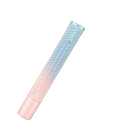 Hair Straightening Brush - 3 Temperature Gears for Smooth Anti-Frizz Styling | Electric Hair Brush Straightener for Wet & Dry Use (Pink Green - Buy Online on GoSupps.com