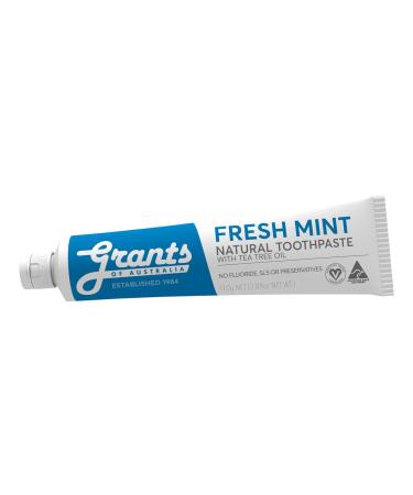 Grants of Australia Natural Toothpaste - Fresh Mint & Tea Tree Oil | 3.85 OZ - Buy Internationally - Buy Online on GoSupps.com