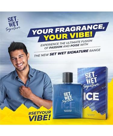 Ice Perfume for Men 100ml|Citrusy Long Lasting Perfume for Men|Gift for Men|Best Everyday Fragrance - Buy Online on GoSupps.com