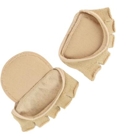 FOMIYES 2 Pairs Forefoot Pads & Half Socks - Cushions for Ball of Foot Bunion & Comfort Protection - Ideal for Pain Relief - Buy Online on GoSupps.com