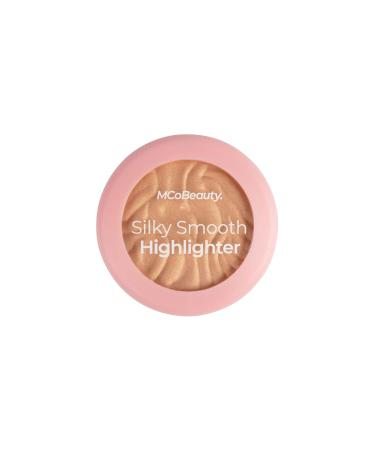 MCoBeauty Silky Smooth Highlighter - Radiant Illuminating Pressed Powder - Highly Pigmented Formula for Lit-From-Within Glow - 0.34 Oz - Buy Online on GoSupps.com