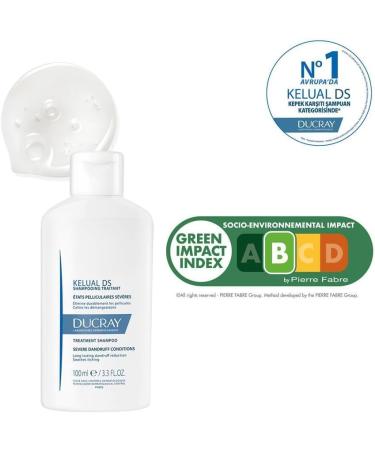  Ducray Ducray Pierre Fabre Ducray Kelual DS Anti-Dandruff Shampoo 100ml - Buy Online on GoSupps.com
