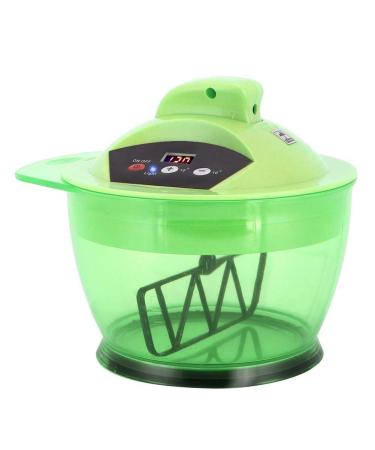 Hair color mixing bowl electrical dye mixer automatic dye-creamy hair dye dye for home use in the hairdressing salon (green)