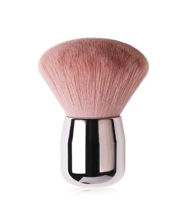 Nail Art Dust Powder Remover Nail Arts Dust Cleaner Brush for Makeup or Acrylic UV Gel Nail Arts Kabuki Nail Brushes (Pink)