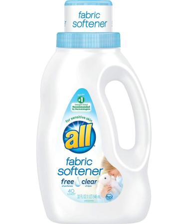ALL Free Clear Fabric Softener 32 Ounce