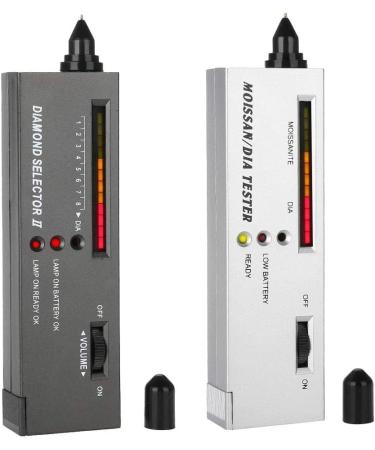 Professional Diamond Tester II - High Accuracy Portable Gemstone Testing Tool Set for Novice and Expert Jewelers - Buy Online on GoSupps.com