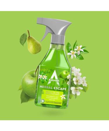 ASTONISH 550ML Herbal Escape Disinfectant - Ready to Use - Pack of 1 - Buy Online on GoSupps.com