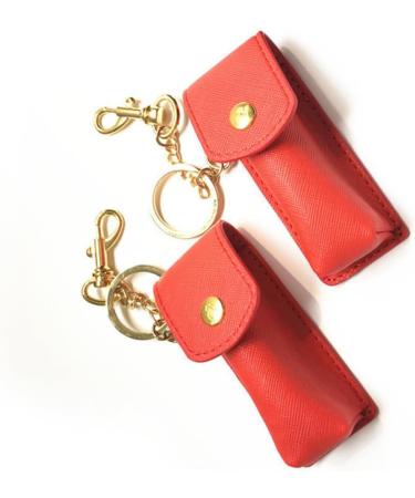 SHERCHPRY 4 Pcs Organizer Bag Set | Lip Balm Holder & Keychain Case | Compact Storage Solutions - Red - Buy Online on GoSupps.com
