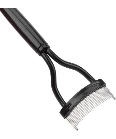 Eyelash Comb Arc Shape Metal Teeth for Long Eyelashes and Eyebrows Makeup Cosmetic Beauty Tool for Straightening - Buy Online on GoSupps.com