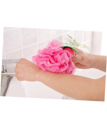 Angoily 6 Pcs Mesh Bath Sponge Set - Exfoliating Loofah Mitts & Body Poufs for Spa Quality Clean | Ideal for Beach & Bath - Buy Online on GoSupps.com