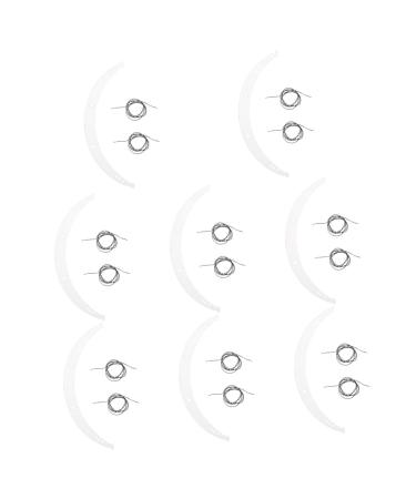 Beavorty 8 sets Face Nose Bridge Positioning Beauty Measurement Shape Rulers Eyebrow Position Measure