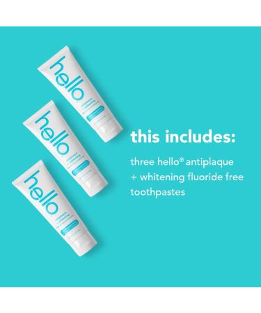 hello Unicorn Aluminum Free Deodorant for Women & Antiplaque Toothpaste Fluoride Free for Teeth Whitening with Natural Peppermint Flavor and Tea Tree Oil Peroxide Free Gluten Free Pack + Toothpaste Antiplaque Unicorn 2pk - Buy Online on GoSupps.com