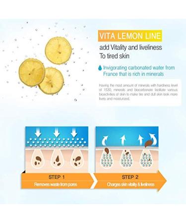 MIZON Vita Lemon Peeling Gel - Skin Tightening, Moisturizing, Skin Vitality - 150g - Buy Online on GoSupps.com