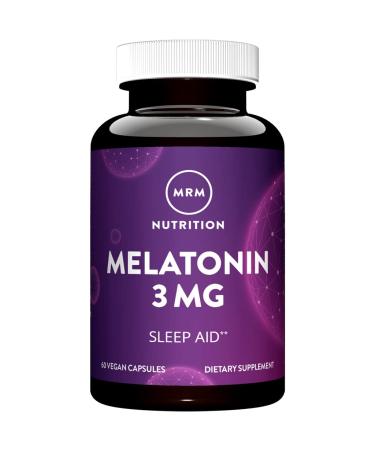 MRM Nutrition Melatonin 3 mg 60 Vegan Capsules