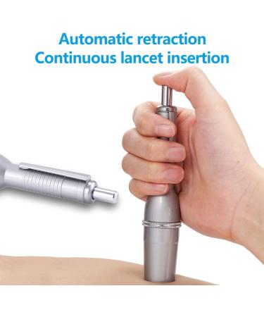 5 Pin Lancing Device Blood Lancet Pen + 200pcs Lancet - Steril Cupping Therapy Set - Buy Online on GoSupps.com