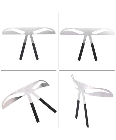 Duevin Eyebrow Template Tool | Precision Positioning for Semi-Permanent Makeup & Microblading | Balance & Symmetry Measuring Slide (03#) - Buy Online on GoSupps.com