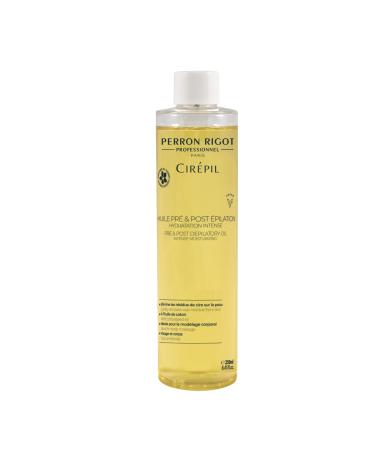 Cirepil - Pre & Post Depilatory Oil - 250ml / 8.45 fl oz - Protects the Skin Before Waxing & Removes Wax Residue - Pre-Waxing & Post-Waxing