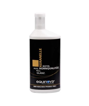equinova® Cereal Liquid - Food Supplement for Horses - Important Nutrients: Biotin, Methionine and Zinc - Organically Linked Trace Elements - 1 L