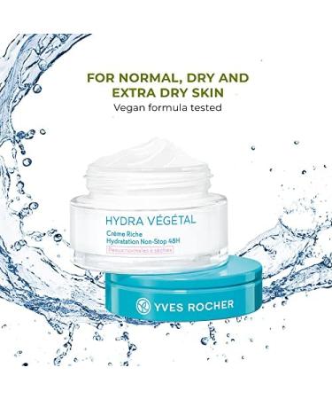 Yves Rocher 48-Hour Moisturizing Gel Cream for Normal to Combination Skin - 1.6 fl oz - Buy Online on GoSupps.com