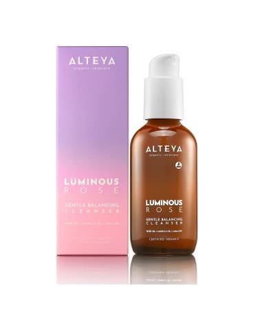 Alteya Organics Luminous Rose Cleanser 120ml | NaTrue Certified Organic | 100% Natural Facial Wash for All Skin Types - Buy Online on GoSupps.com