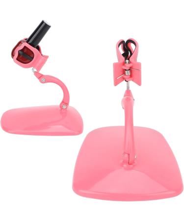 Hands- Nail Polish Holder Stand Adjustable Sturdy Design Pink Multi Scene Use - Buy Online on GoSupps.com