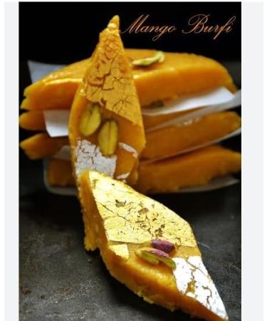 Festival Special Premium (Mango Barfi 1kg) Delicious Indian Traditional Sweets To Sweeten Up Your Celebration Best Gift For All Occasions Marriage Diwali Holi - Buy Online on GoSupps.com