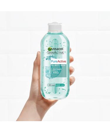 Garnier Pure Active Mat Control Agua Micellar Makeup Remover - Buy Online on GoSupps.com