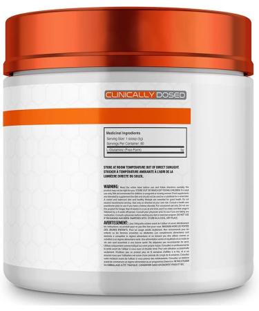 Ballistic Supps - L-Glutamine - 400 Grams - Buy Online on GoSupps.com