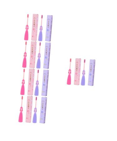20 STK children's toothbrush toothbrush for travel toothbrush cartoon children toothbrush ergonomic handle ergonomic toothbrush hand toothbrush travel daily use nylon accessories 1 count (pack of 1) different colors 5 pieces