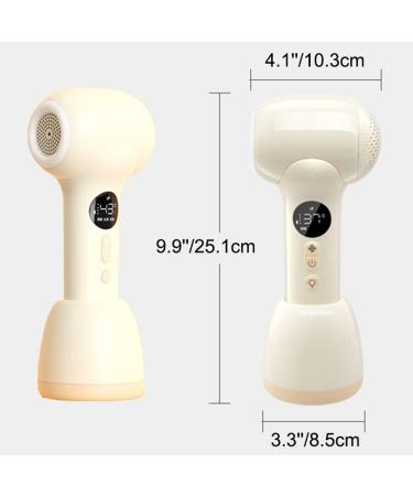 Portable Cordless Hair Dryer Rechargeable Blow Dryer w/LED Lights & LCD Display 10000mAh Battery Powered Travel Hair Dryer for Outdoor/Indoor - Buy Online on GoSupps.com
